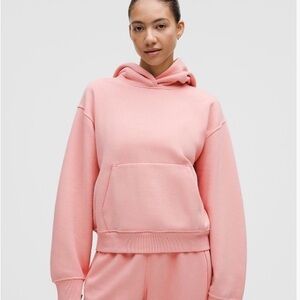 lululemon - steady state hoodie - tea rose - xs/s